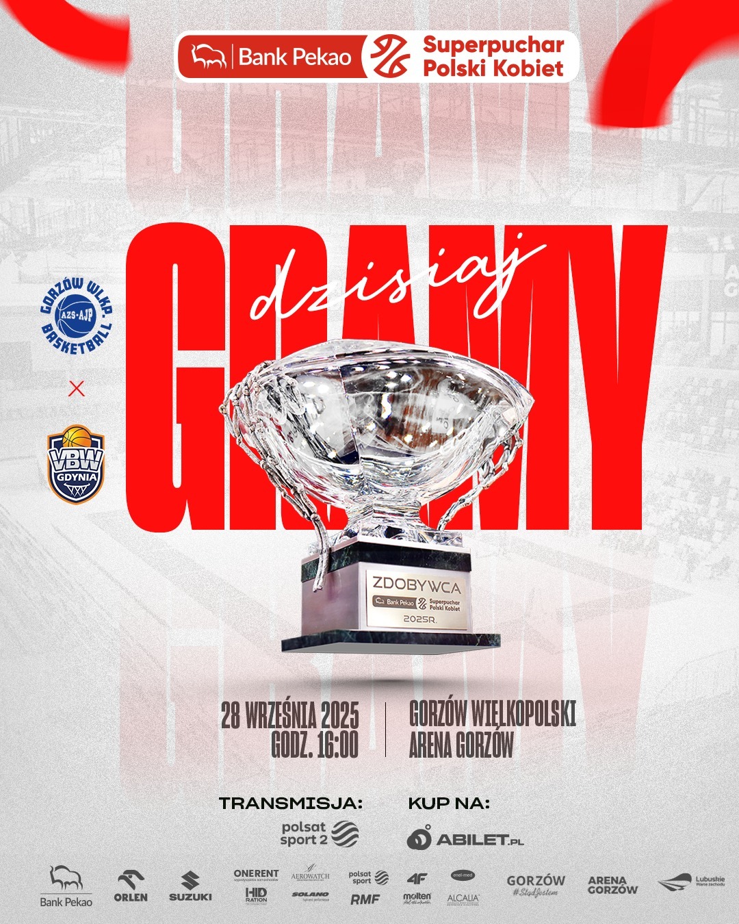 Kto zdobędzie pierwsze trofeum sezonu? Pekao S.A. Superpuchar Polski już dziś w Arenie Gorzów!