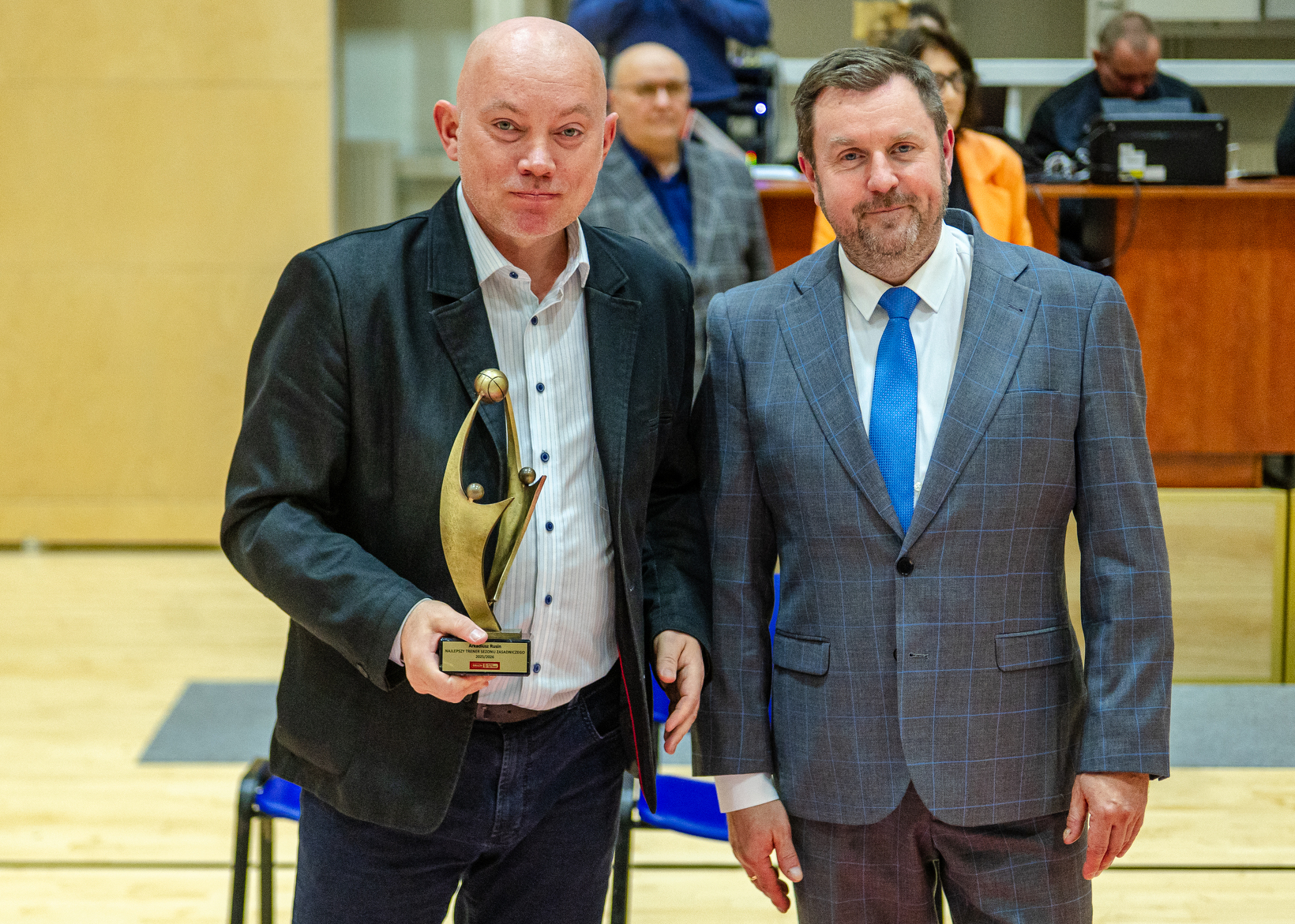 Arkadiusz Rusin – najlepszy trener sezonu zasadniczego 2025/2026