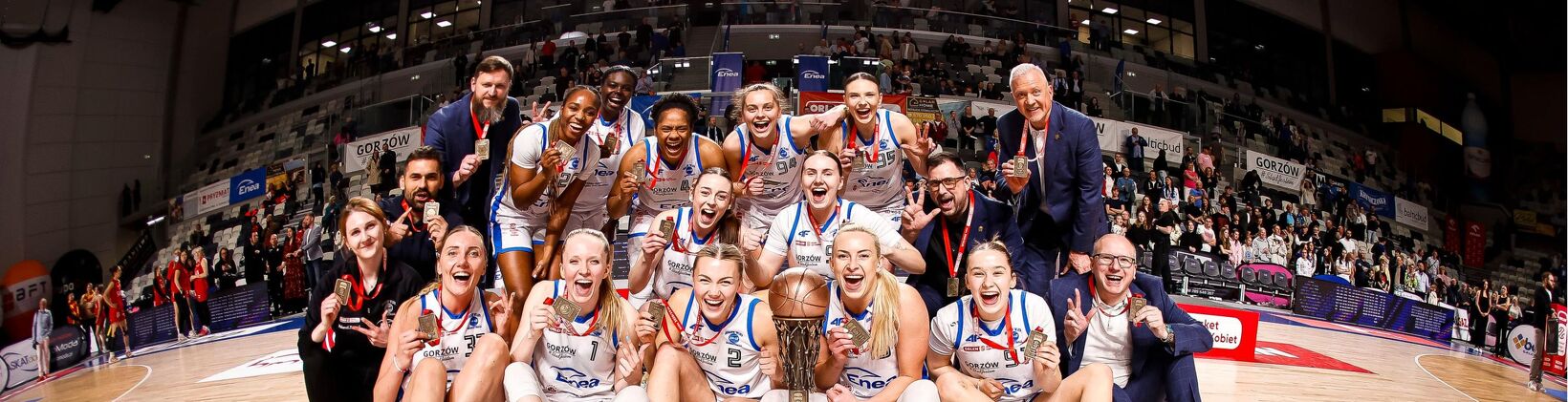 KSSSE Enea AJP Gorzów Wielkopolski z brązowym medalem Orlen Basket Ligi Kobiet w okresie 2025/2026!