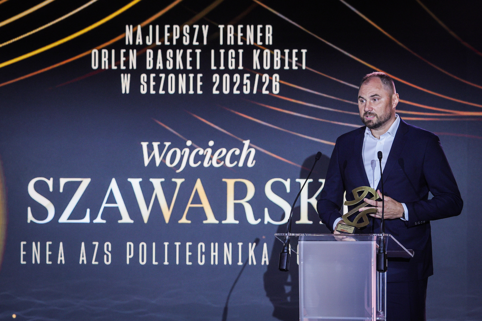 Wojciech Szawarski Najlepszym Trener OBLK sezonu 2025/2026