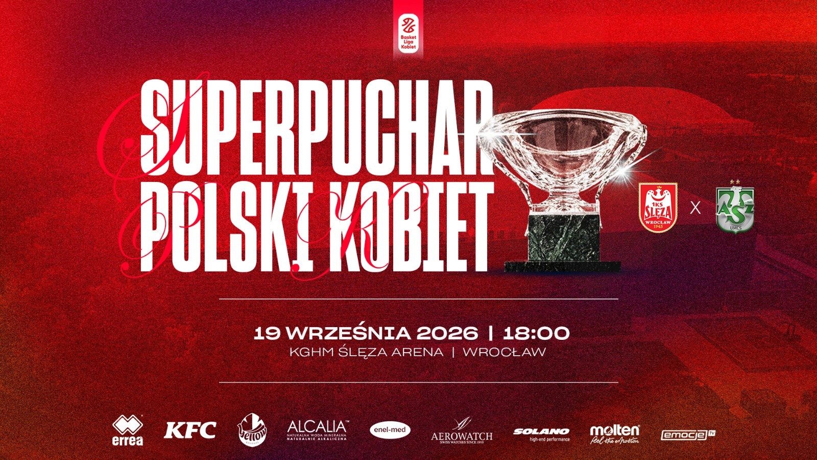 Mecz o Superpuchar Polski 2026 we Wrocławiu!